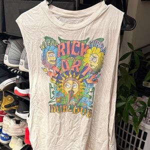 Rick and Morty Graphic Tank Top
